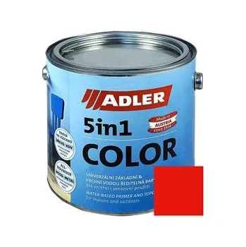 barva na zeď ADLER 5in1-Color 2,5 l RAL3020 Verkehrsrot