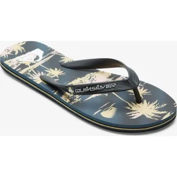 Pánské žabky ŽABKY QUIKSILVER MOLOKAI AIR FLOW - černá - US 12 + při osobním odběru 446 Kč