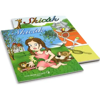 Skicák A5 / 20 listů, barevná titulní strana