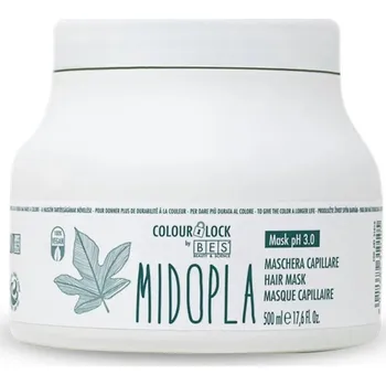 Vlasová regenerace BES Colour Lock Midopla New 500ml - Rekonstrukční maska