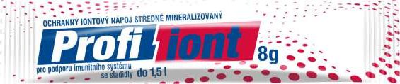 Ochranný a iontový nápoj Profi Iont, mix příchutí, 20 ks