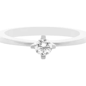 Prsten Zásnubní prsten ze zlata s diamantem 99RI0004