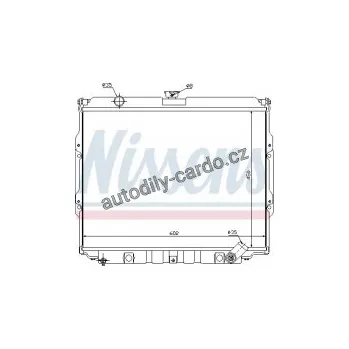 Chladič motoru Chladič motoru NISSENS 67021