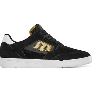 Pánská tenisová obuv Etnies pánské boty Veer Black/Gold/White | Černá | Velikost 9,5 US