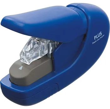 Sešívačka JAPAN PLUS STAPLE-FREE SL106-AB (na 6 listů) - modrá