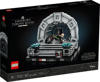 Stavebnice LEGO LEGO Star Wars 75352 Císařův trůnní sál – diorama
