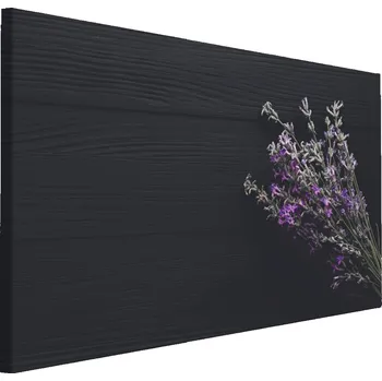 Plátno Levandule Na Pozadí Tmavých Desek Varianta: 30x20