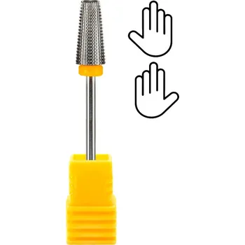 Bruska na nehty BIO NAILS Fréza BIO-nails wolframová 5v1 žlutá profesionální