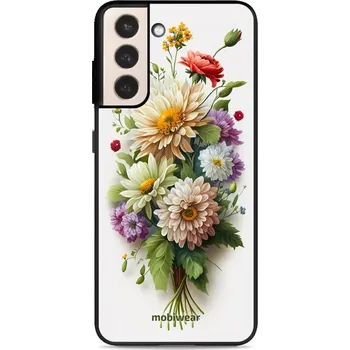 Pouzdro na mobilní telefon Lesklý kryt Mobiwear Glossy - Samsung Galaxy S21 Plus - G016G Luční kytice (Prémiové lesklé pouzdro, obal, kryt Mobiwear Glossy na mobil Samsung Galaxy S21 Plus - G016G Luční kytice, materiál Plast + TPU silikon - krytí po všech stranách, neošoupatelný)