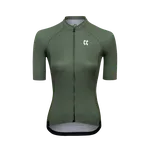 Kalas Dámský cyklistický dres PASSION Z3 | Dres CARBON | olive Kalas velikost: 4 (L)