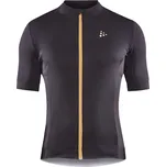 Dres CRAFT Core Essence Tight krátký rukáv tmavě šedý M