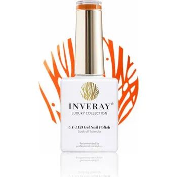 Lak na nehty Inveray UV/LED Gel Lak No. 134 CHARMING CLEMENTINE