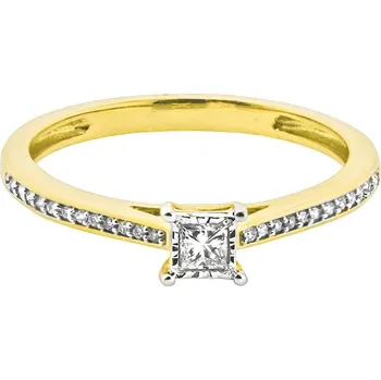 Prsten Dámský diamantový prsten ze zlata MR15528Y