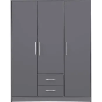 Šatní skříň Smart 2 150 cm Antracitová