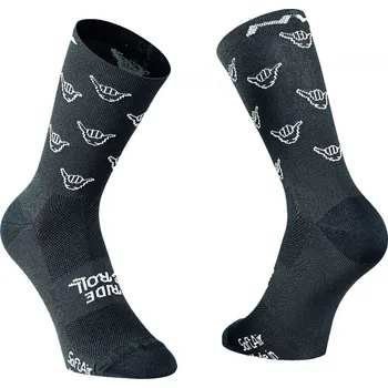 Pánské ponožky Cyklo ponožky Northwave Ride &Roll Sock - Black - vel. M