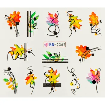 Lak na nehty BIO NAILS Vodolepka BN-2367 listy a ornamenty