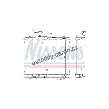 Chladič motoru Chladič motoru NISSENS 64258