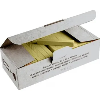 Křída žlutá / 100 ks