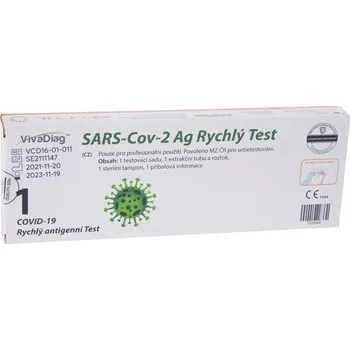 VivaDiag SARS-CoV-2 Ag Rapid Test 1 ks