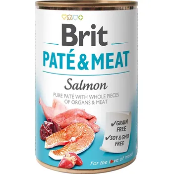24ks Brit Paté & Meat Salmon 400g