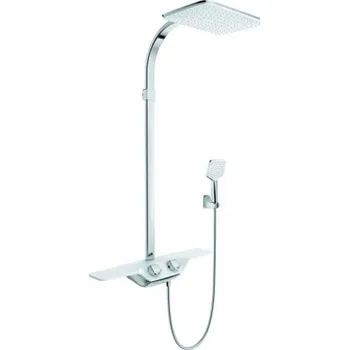 Sprchový set Kludi Cockpit Discovery 8020091-00 (sprchový set s termostatickou baterií, chrom)