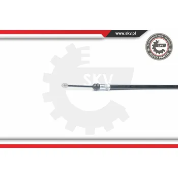 Lanko parkovací brzdy SKV Tažné lanko, parkovací brzda 25SKV426
