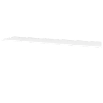 Koupelnový nábytek Dřevojas Odkládací deska ODD 200 (tl. 18 mm) - L01 Bílá vysoký lesk