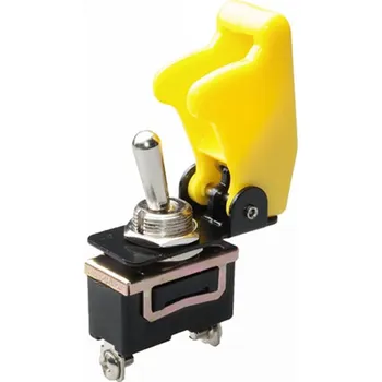 vypínač Vypínač 12V 35A včetně žluté krytky