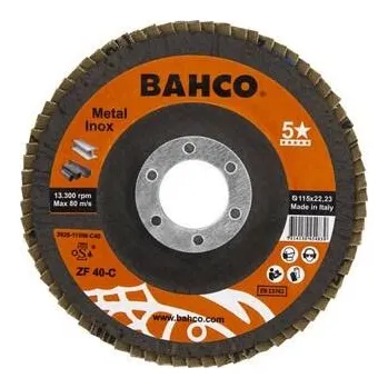 Brusný kotouč Bahco Kotouč lamelový zirkonový kónický 125mm C120 - BA-3926-125IM-C120