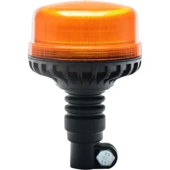 Maják Maják oranžový LED 12-24V upevnění na pružný třmen 167x115mm 36LED