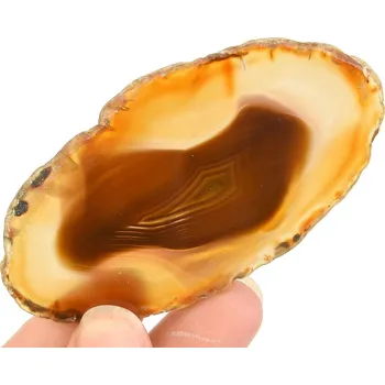 Přírodní kámen Achát plátek z Brazílie (30g)