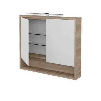 Koupelnový nábytek Dřevojas Dvoudveřová galerka FOCUS GA2OE 80 - D17 Colorado