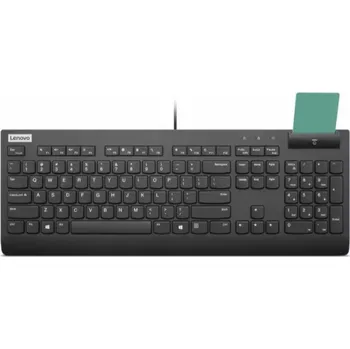 Klávesnice LENOVO klávesnice drátová Smartcard Keyboard II CZ/SK - USB, černá
