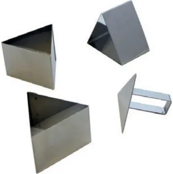 Formy trojúhelníkové + vytlačovátko 55 mm