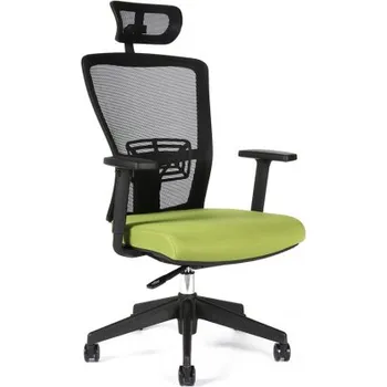 Kancelářská ergonomická židle Themis SP - s područkami i podhlavníkem, více barev Office Pro Zelená TD-20