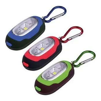 Svítilna Solight LED svítilna s karabinou, COB LED, 2x CR2032 součástí - SH-WL114-1