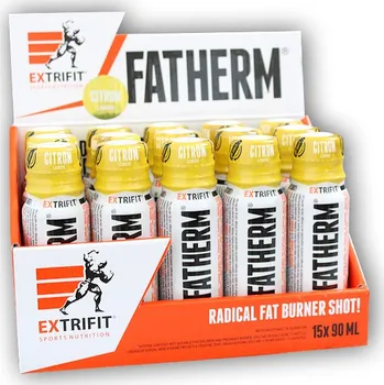 Spalovač tuku Extrifit Fatherm Shot 15 x 90ml Varianta: citron