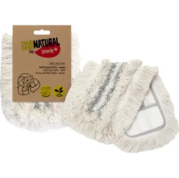 mop Mop náhrada , plochý ECO NATURAL třásňový