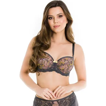 Podprsenka SLUNEČNICOVÁ MĚKKÁ PODPRSENKA 19164 grafit 65H