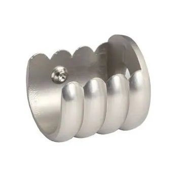 Příslušenství pro garnýž Boční úchyt pro tyč 19mm - satina