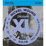 D'Addario EXL116 Medium Top/Heavy Bottom - .011 - .052