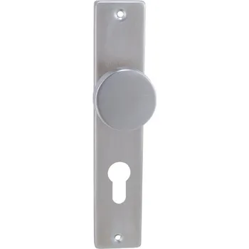 Dveřní kování MPK - KOULE PEVNÁ - SH bez otvoru, koule pevná ks BN - Broušená nerez