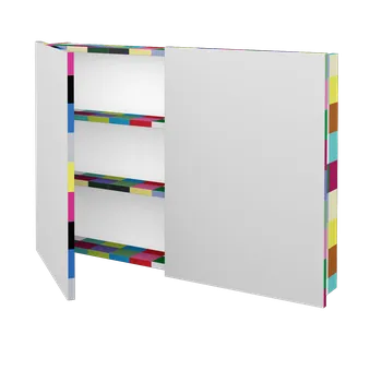 Koupelnový nábytek Dřevojas Dvoudveřová galerka Q GA2 100 - IND Individual