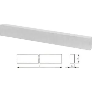 Příslušenstí k soustruhu Poldi Kladno RADECO 12x6x200mm HSS polotovar nože - obdélník - PK3691-12X06X200