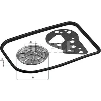 Hydraulický filtr KNECHT Hydraulický filtr, automatická převodovka HX82D