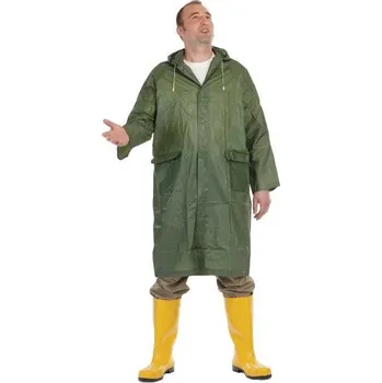 Zdravotnický plášť IRWELL pláštěnka PVC zelená XXL