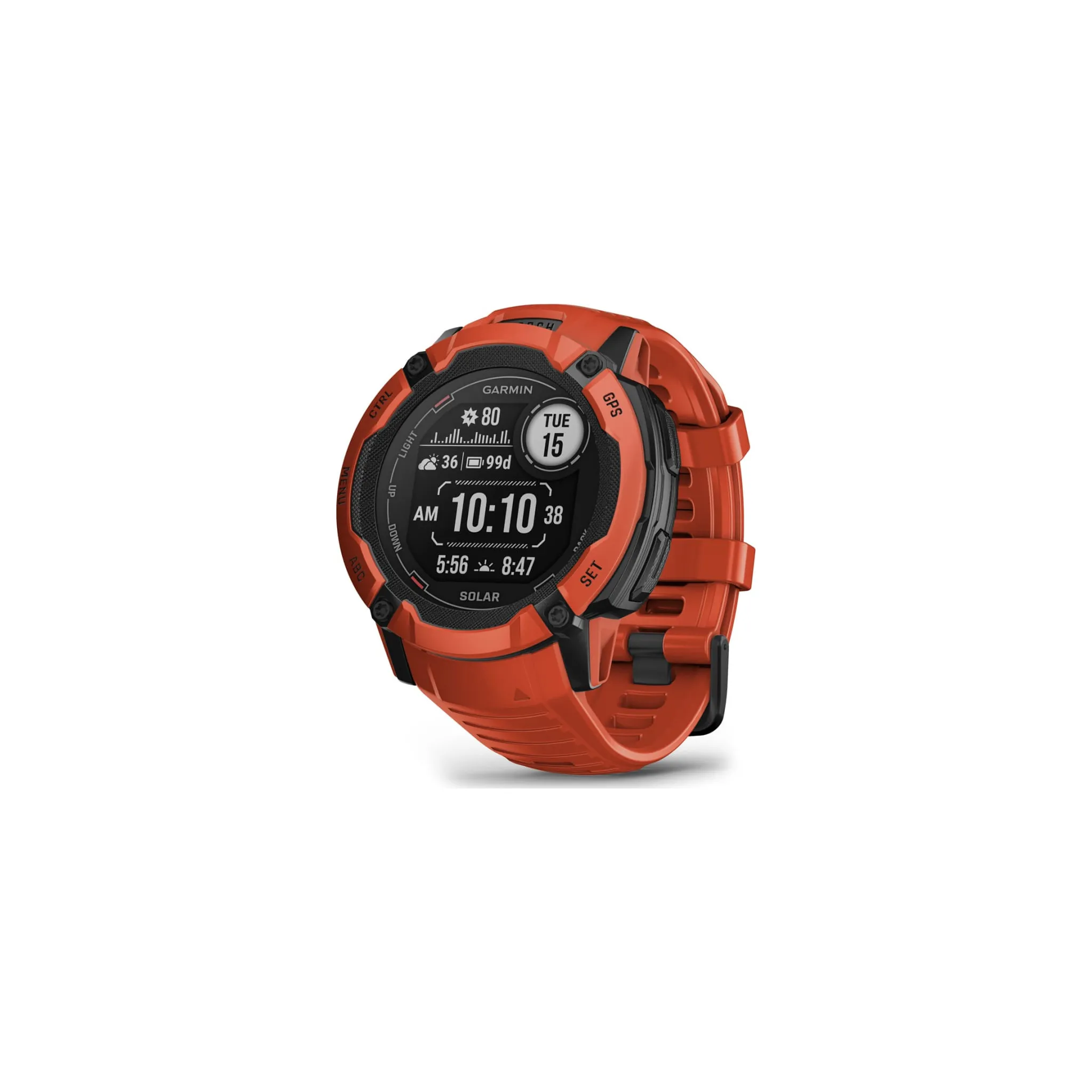 Fotografie 1 - Chytré hodinky Garmin Instinct 2X Solar Flame Red