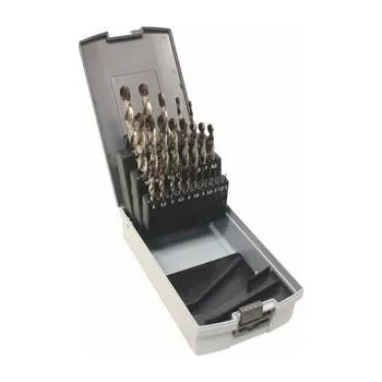 Vrták NÁSTROJE CZ Sada vrtáků 24 dílná, 1,00-10,00x0,5mm+5průměrů S338RCZ001HSSAX TiALN - SV338RCZ001HSSTIALN-24P
