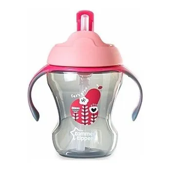 Tommee Tippee Straw Cup Girl 230ml růžový (TT0321)