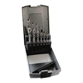 Vrták NÁSTROJE CZ Sada vrtáků CZ002 a závitníků do slepé díry DIN371(2050)+DIN376(4050) - SV338RCZ002HSS-14AP